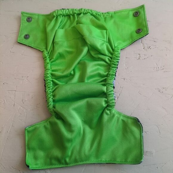 Bella Luna Pocket Cloth Diaper Small Science Beaker Potion No Insert - Picture 2 of 5